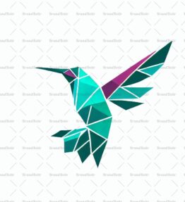 Geometrischer Kolibri